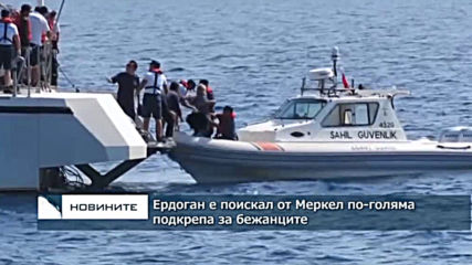 Ердоган и Меркел обсъдиха имиграцията и ситуацията в Сирия