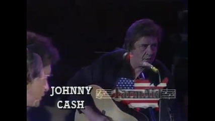 Johnny Cash _ Waylon Jennings - Folsom Prison Blues (live at