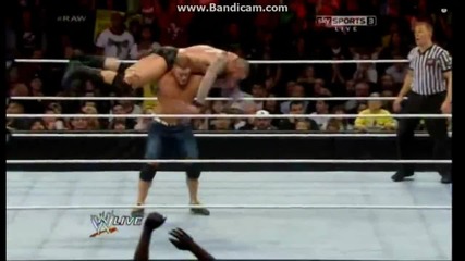 Джон Сина vs Ренди Ортън Raw /10/02/2014