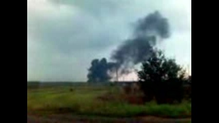 Самолет  Ту-154М пада около   Донецк- Украйна!