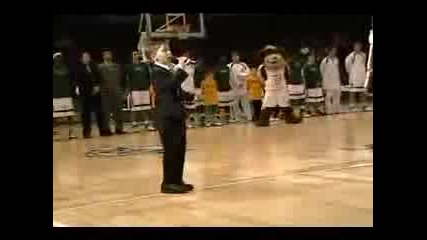 7 Year Old Sings National Anthem - Truely