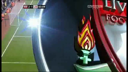 2011 - 02 - 27 West Ham vs Liverpool 2 - 1 Johnson (84) 
