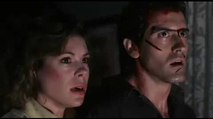 Злите Мъртви 2 (1987) Кратка Сцена - Скъпа, не ти държа ръката. / Бг Субс