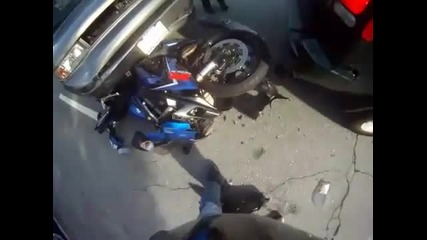 Утърва се само с уплаха! Смях! 
