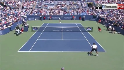 Federer vs Djokovic - Cincinnati 2012!