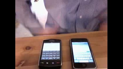 Blackberry Storm Vs. iphone 3g