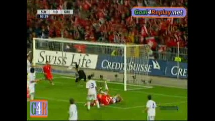 Switzerland - Greece 1 - 0 (2 - 0,  5 9 2009)