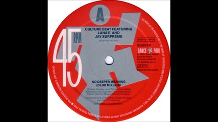 Culture Beat - No Deeper Meaning ( Club Mix)