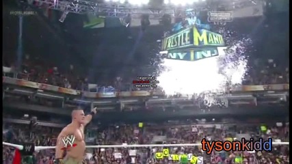 Wwe Royal Rumble 2013 : John Cena печели Кралското Меле за втори път в историята