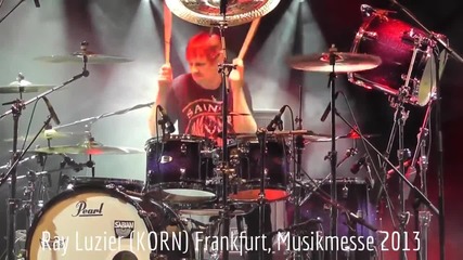 Ray Luzier (korn) Full Show - Frankfurt, Musikmesse 2013 Re-mastered Sound