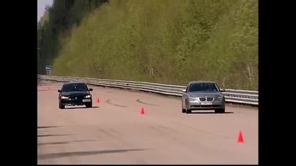 Dragtimes.info Mitsubishi Evo 8 vs Bmw 540 
