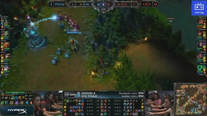 Iem Sao Paulo:pain Gaming vs. Ocelote World полуфинал игра 2