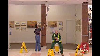 Bucket On Ceiling Prank