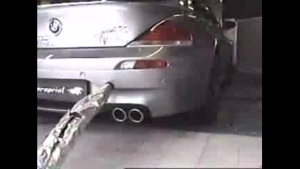 Bmw M6 With Supersprint Exhaust On Dyno