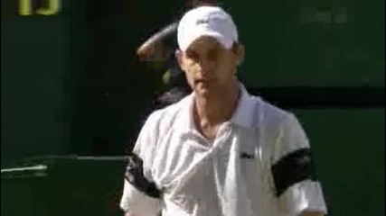 Federer vs Roddick Wimbledon 09 Final Highlights [hd]