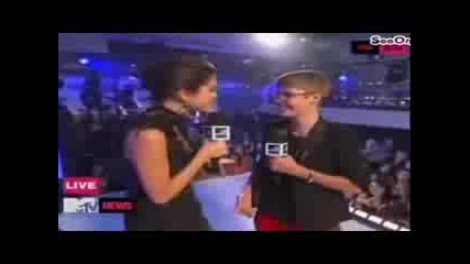 Selena gomez interview justin bieber on much music awards2011