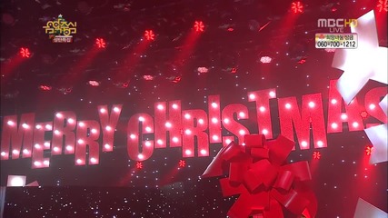 K.will, Hyorin - have yourself a merry little christmas @ Mbc Music Core [22/12/12]