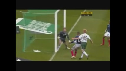 Очевидна игра с ръка на Тиери Анри за Франция - Ирландия 1:1 
