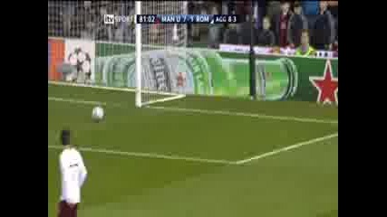 Man utd 7 - 1 Roma - Evra