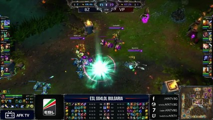 Go4lol Bulgaria #140 игра 2 2 Bz vs. Vp