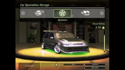 Need For Speed Underground 2 - Tuning Volkswagen