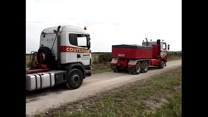 Convoi Couturier treuil de 272t le 060910