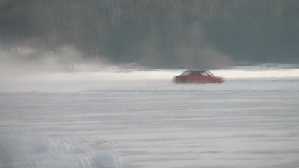 bmw e30 v8 on ice