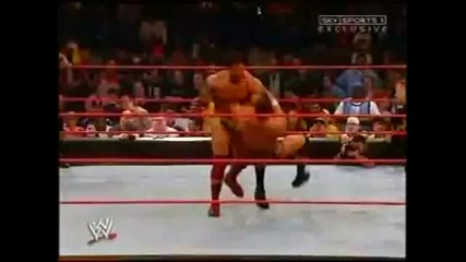W W E Raw 2004 - Крис Джерико,ренди Ортън и Мейвън срещу Еволюцията 1/2