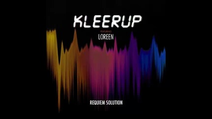 *2013* Kleerup ft. Loreen - Requiem solution