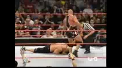 Wwe Raw - John Cena vs Kurt Angle ( First Blood Match )