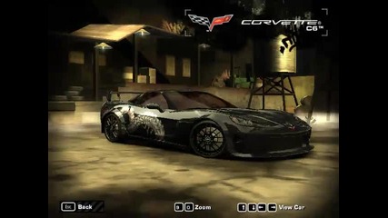 Nfs Most Wanted Tuning на Chevrolet Corvete C6