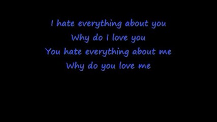 Three days grace - i hate everything about you 