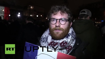 UK: Victims of Paris attacks honoured at Trafalgar Square vigil