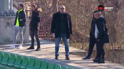Красен Кралев на мач в съботния ден