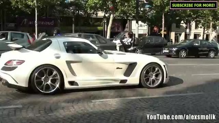 Mercedes Sls Fab По улиците на Лондон