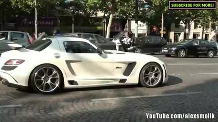 Mercedes Sls Fab По улиците на Лондон