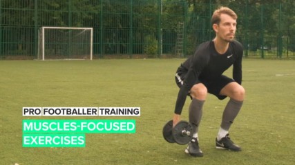 Pro Footballer Training: Muscles-Focused Exercises