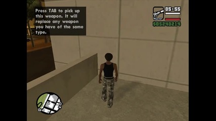gta san andreas (от къде да си намерим:меле,самурайски меч,тих пистолет)