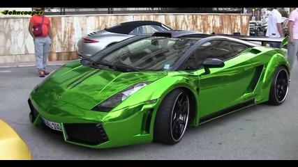 Green Chrome Lamborghini Gallardo Prior Design