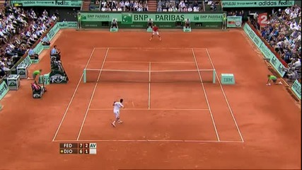 Federer vs Djokovic - Roland Garros 2011 - Part 1