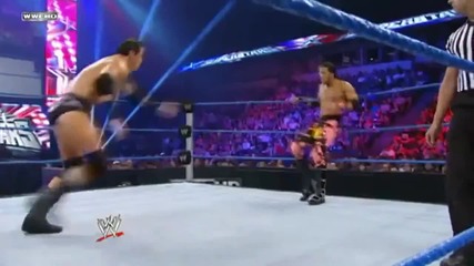 Wade Barrett Spinning Side Slam