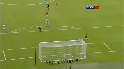 Manchester City 2-3 Manchester United Community Shield 2011 Highlights