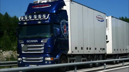 Slideshow with trucks from vacation in northern Sweden (hd 720p)