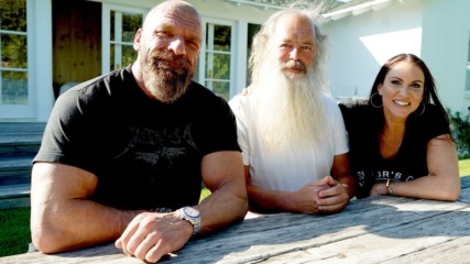 The Game meets with music icon Rick Rubin in Malibu: Triple H's Road to WrestleMania