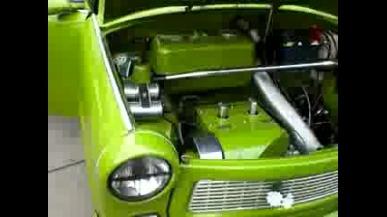 Perfect Green Tuning Trabant !!!