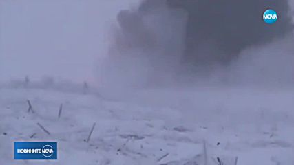 Видеозапис от катастрофата на руски боен самолет край Мурманск (ВИДЕО)