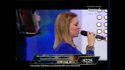 Ivana Selakov - Daleko si - (Live) - Jedna zelja jedna pesma - (TV Happy 2012)