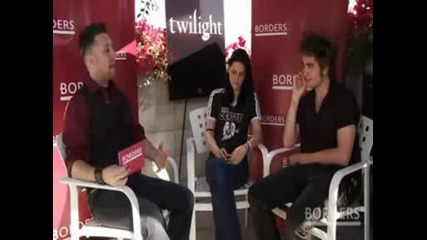 Twilight Interview With Kristen And Robert - Comic Con