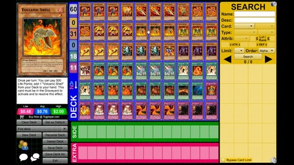 Yu-gi-oh My fire deck