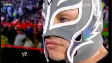 Wwe Raw 29.12.2008 John Cena Rey Mysterio Hbk Shawn Michaels And Jbl Segment